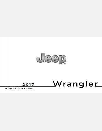 jeep wrangler 2017 owners manual